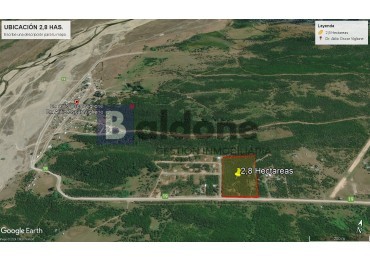 EN VENTA 2,8 HAS - EN Dr. ATILIO VIGLIONE - CHUBUT - OPORTUNIDAD DE INVERSION 